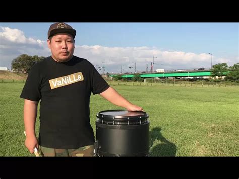 Vanillasystem Blue Marching Snare Drum Phatboy Koh