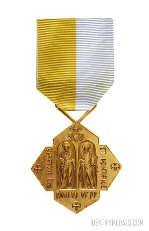 The Pro Ecclesia Et Pontifice Medal Vatican Medals Awards