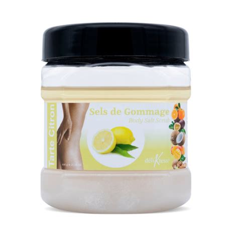 Sel De Gommage L Corce De Citron D Liktess