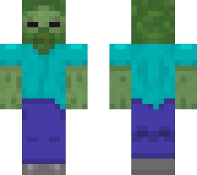 Zombie Texture Update 1.14 | Minecraft Skin