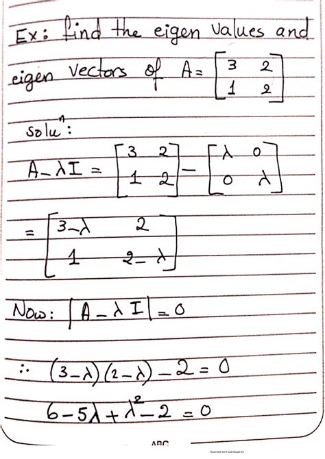 Solution Eigen Values Eigen Vectors Studypool