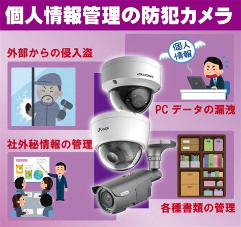 会社・事務所・オフィスの防犯カメラで個人情報漏洩防止｜防犯設備のグローリーサポート