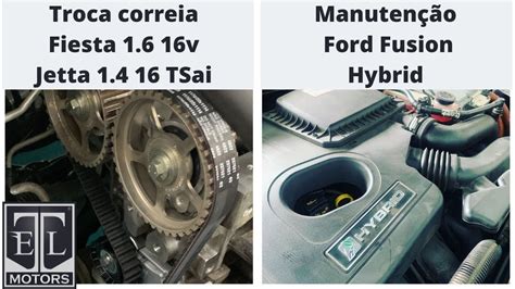 Troca Correia Dentada Fiesta 1 6 16V Sigma Jetta 1 4 16V TSI EA211 E