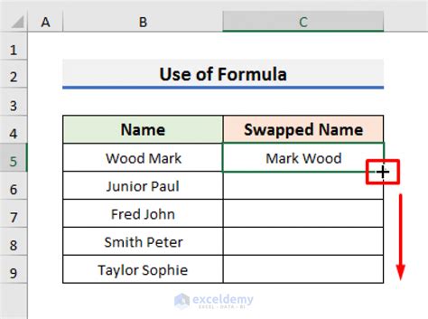 How To Swap Text In Excel Easy Methods Exceldemy