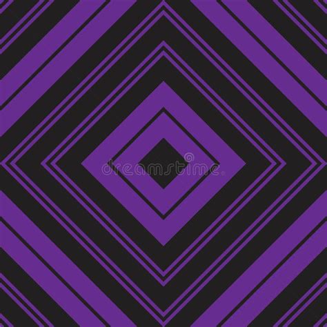 Purple Argyle Diagonal Stripes Seamless Pattern Background Stock Vector