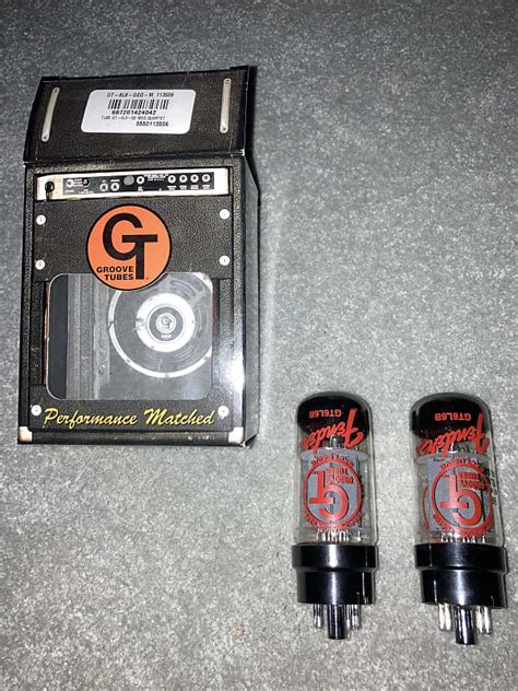 Sovtek Groove Tubes 5881WXT Matched Pair Reverb