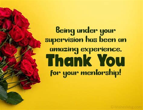 Thank You Messages For Mentor Wishesmsg Thank You Messages Words