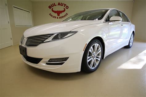 2013 Lincoln Mkz Awd V6 Loaded With Optionssuper Low Miles Stock