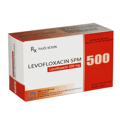 Levofloxacin Spm 500 Công Ty Cổ Phần Spm