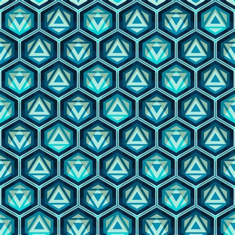 Premium Vector | Blue grid seamless pattern