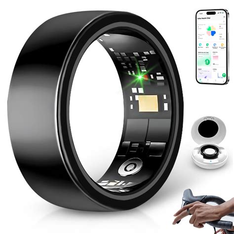 SSPATIOS Smart Rings for Women Men, Sleep Tracker, Step Tracker, No