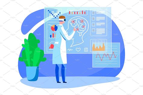 Digital Medicine Vector Illustration Masterbundles