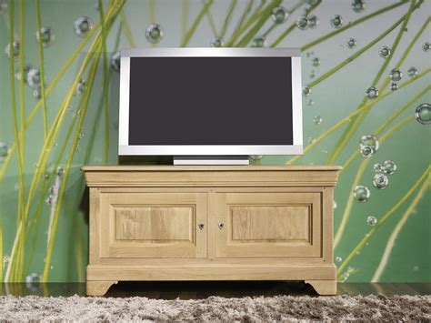 Mueble TV 16 9 Hermes Fabricado En Madera De Roble Macizo Al Estilo