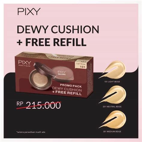 Jual Ready Original Pixy Make It Glow Dewy Cushion Pixy Chusion