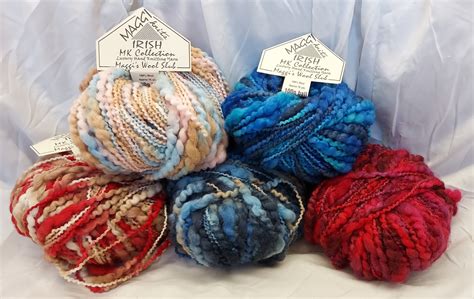 Maggi Knits Wool Slub Yarn Etsy