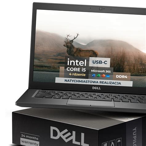 Pro Series Solidny Dell Latitude 14 7000 4× Core I5 Win10 W11 Office Sklep Opinie