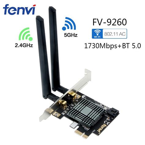 Fenvi Wireless Ac Pci Express Wifi Adapter Med Intel Dual Band