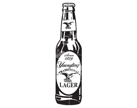 Yuengling Beer Bottle SVG cut file