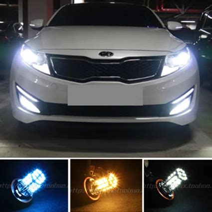 For Kia Optima K Super Bright Car Led Front Headlights High Power