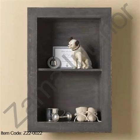 polished wooden wall mounted shelf  shelves  piece