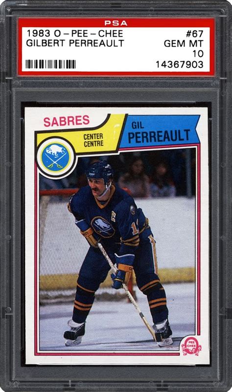 1983 O-Pee-Chee Gilbert Perreault | PSA CardFacts®