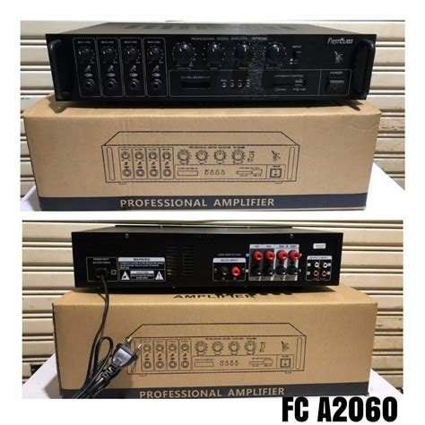 Power Amplifier FirstClass FC A2060 Bluetooth Original Lazada Indonesia