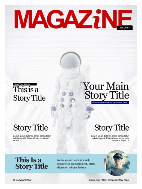magazine cover templates  downloads