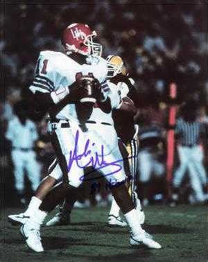 Andre Ware autographed 8x10 Photo (U. of Houston)