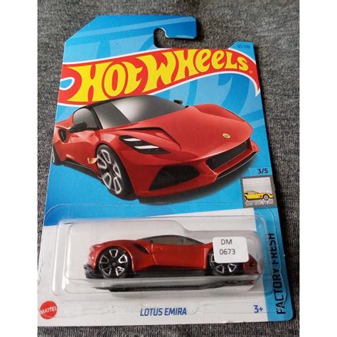 Jual Hot Wheels Lotus Emira Factory Fresh Red Shopee Indonesia