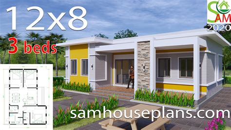 House Plans X With Bedrooms Terrace Roof Samhouseplans