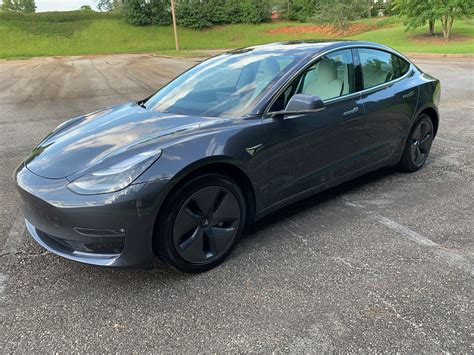 2019 Model 3 Standard Range Plus Midnight Silver Metallic 98f51