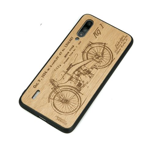 Drewniane Etui Xiaomi Mi Lite Harley Patent Aniegre