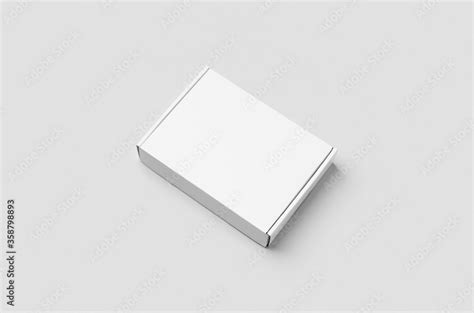 White cardboard postal, mailing box mockup. Stock Photo | Adobe Stock