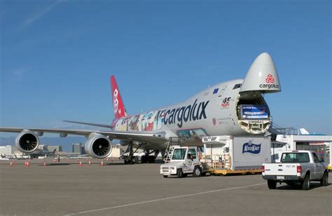 Cargolux Boeing Freighter At Los Angeles So Cal Metro Flickr