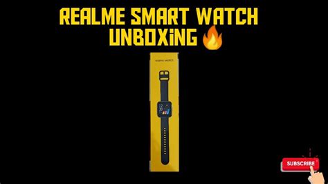 Realme Smart Watch Unboxing 🔥 Youtube