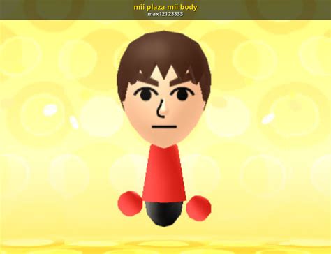 Mii Plaza Mii Body Tomodachi Life Mods