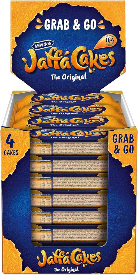 Mcvitie S Jaffa Cakes Cake Snack Pack G Pack Of Amazon Co