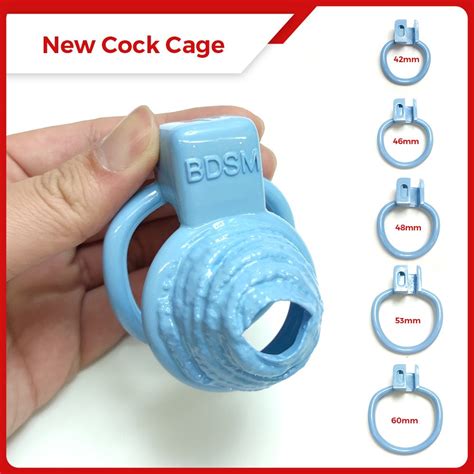 Small Ugly Penis Sissy Cock Cage Slave Chastity Cage Bdsm Male Etsy