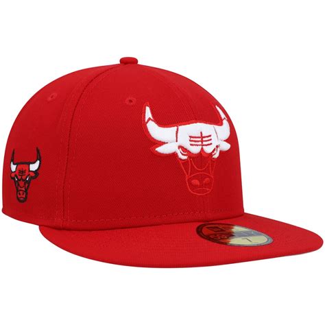 New Era Red Chicago Bulls Elements Tonal 59fifty Fitted Hat