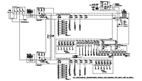 Transformer Electrical Connection Section Details Are Provided In This