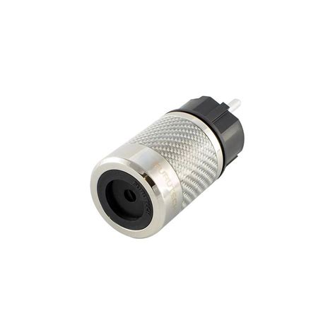 FURUTECH FI E50 NCF R Schuko Type E F Power Connector Rhodium Plated