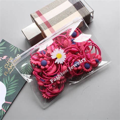 Jual Ed Free Pouch 20pcs Ikat Rambut Anak Karakter Ikatan Rambut