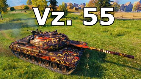 World Of Tanks Vz 55 5 Kills 10 4K Damage YouTube