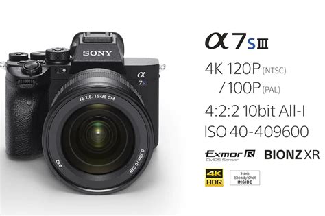 Sony Resmi Merilis Kamera Mirrorless Terbarunya A7S Mark III Berikut