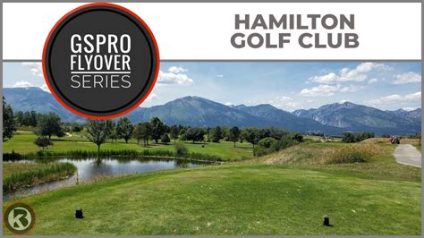 GSPro Course Flyover Hamilton Golf Club Designed By Hamviper YouTube