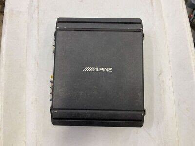 Alpine Mrv M Compact Mono Car V Power Digital Amplifier W