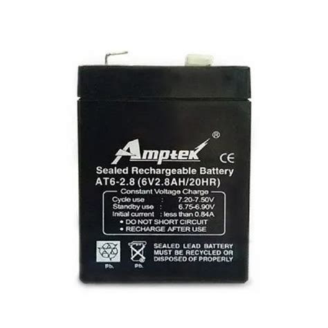 V At Amptek Sealed Rechargeable Battery At Rs In New Delhi