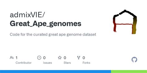 github admixviegreatapegenomes code   curated great ape