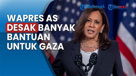 Tingkatkan Tekanan Ke Israel Wapres AS Desak Netanyahu Kucurkan Lebih