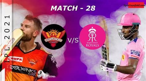 Rajasthan Vs Hyderabad Th Match Tv In India Ipl